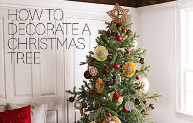 Στολίστε το Χριστουγεννιάτικο δέντρο με 3 απλά βήματα!