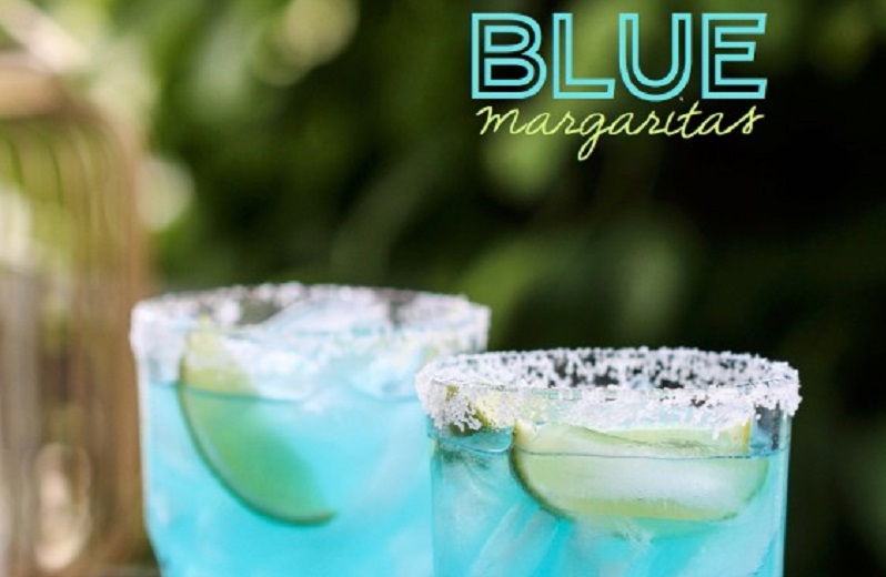 Blue margarita!